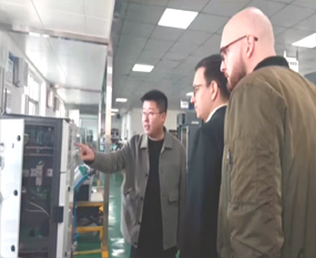 俄羅斯石油天然氣行業(yè)代表參觀我司，合作前景廣闊